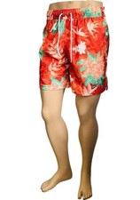 Nike Club Flow 6" Floral Swim Shorts Vintage Coral HV4610-846