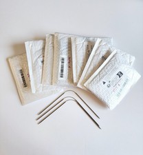 Flex Double Pointed Stainless Steel Knitting Needles Lot, 7 Different Sizes