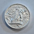 THE PLANK   2 troy oz .999 Fine Silver Ultra High Relief Round Privateer capsule