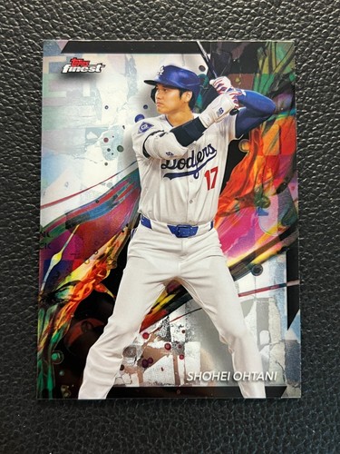 2024 Topps Finest Baseball Shohei Ohtani Base Common #100 BZP
