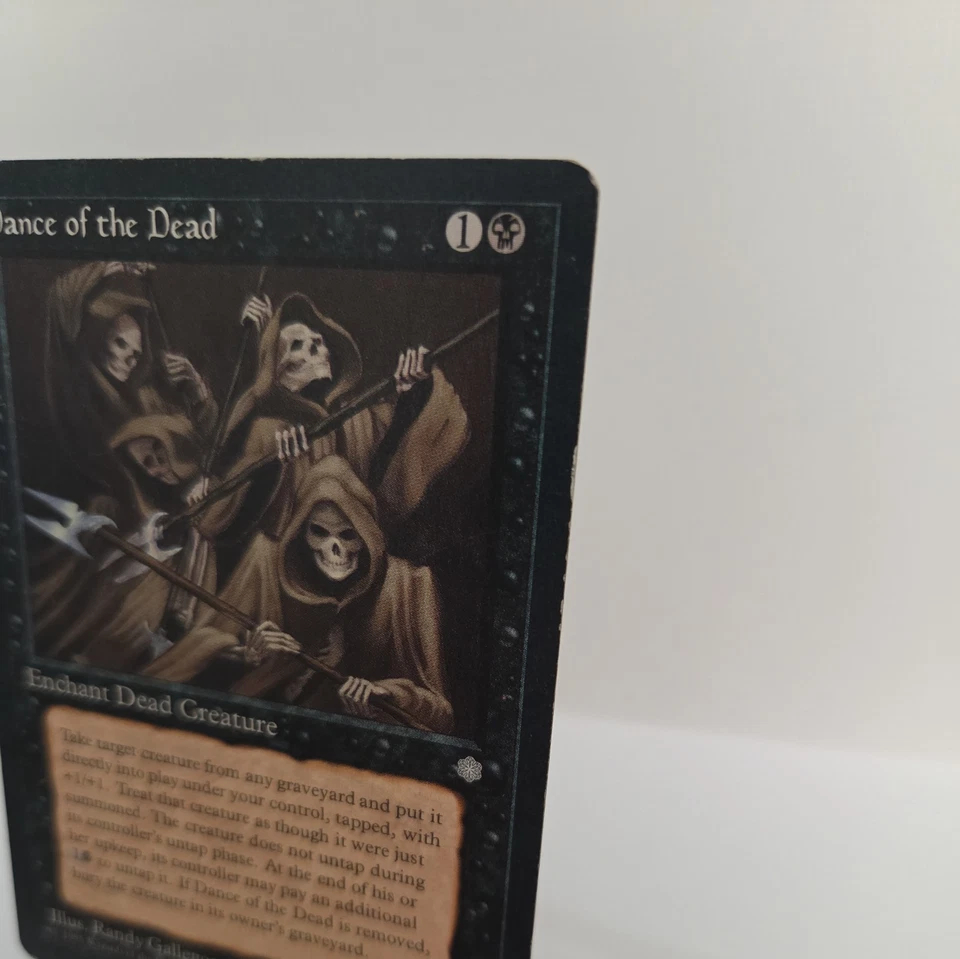 Dance of the Dead Mtg HP Ice Age 1995 Graveyard Recursion Enchantment Aura - Image 4 of 4
