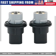 Fits Jeep Patriot Front LH RH Turn Parking Turn Signal Lamp Bulb Socket Kit US