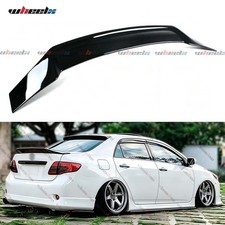 For 2009-2013 Toyota Corolla R - Style Glossy Black High Kick Trunk Spoiler Wing