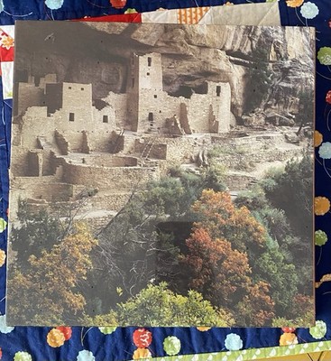 Vintage Springbok Cliff Dwellings Mesa Verde Colorado 500 Pc Puzzle NEW SEALED