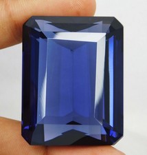 Natural 181.40 Ct Blue Tanzania OF Tanzanite Emerald Cut Certified Loose Gems
