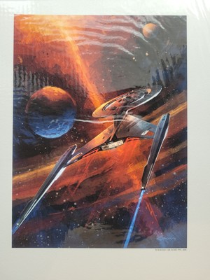 Star Trek Discovery Art Work XL Kunstdruck Sammler Limited Edition Bild 30x40cm