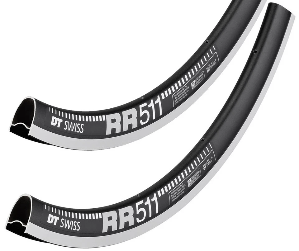 Felge DT Swiss RR 511 Road Felge in schwarz Felgenbremse - 2 Stück - Bild 2 von 3