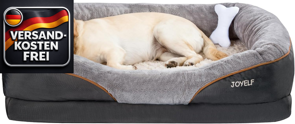 OrthopäDisches Hundebett Mit Memory-Schaum FüR MittelgroßE Hunde, Abnehmbar-image