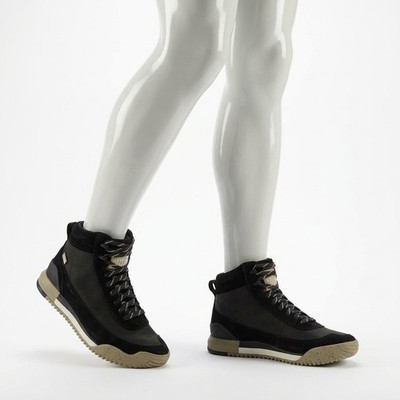 The North Face Men's Black Back-to-Berkeley III Leather WP Boots Shoes Size 8.5