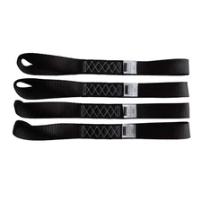 Soft Loop Tie Down Straps 4PK Motorcycle Loops Straps 1.5” x 18” x 10000 LBS