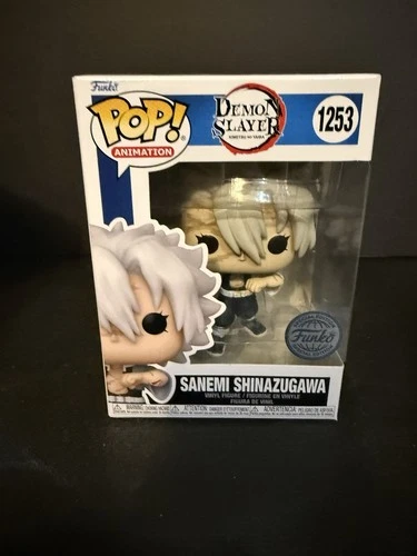 FUNKO POP ! SHANEMI SHINAZUGAWA 1253 FUNKO LIMITED EDITION DEMON SLAYER RARE