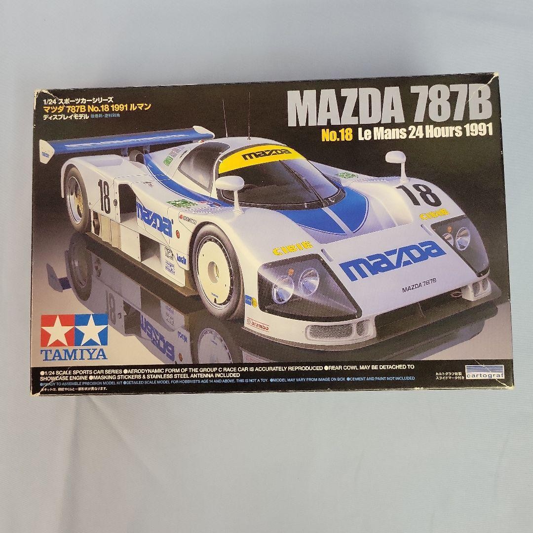 Unassembled Tamiya 1/24 Mazda 787B 1991 No.18 Le Mans | eBay