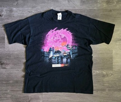VINTAGE 1998 Savage Garden Tour T Shirt XL Black Band Tee Giant Merch Cyberpunk