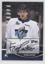 2012-13 ITG Heroes and Prospects Auto Frederik Gauthier #A-FG Auto 0c3