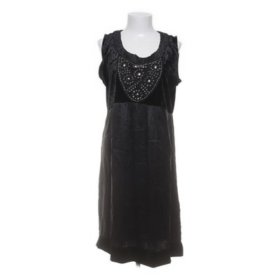 Z.Biz, Kleid, Größe: XL, SAMOSET, Grau/Schwarz, Elasthan/Polyester/Seide #GTD