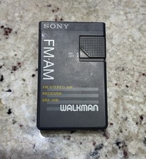Sony Walkman SRF-19W FM / AM Radio Receiver w/ Belt Clip