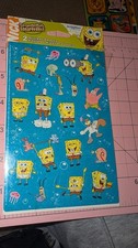 Vintage SpongeBob SquarePants Stickers Pack 2 Sheets New Pack READ
