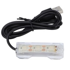 2.4 Inch Plastic USB Aquarium Light LED Fish Tank Light for Aquatic Plants De...