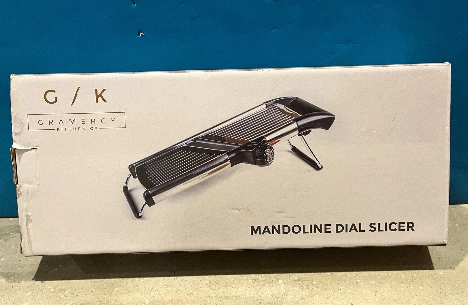 Gramercy Mandoline Dial Slicer Adjustable Manual Food Slicer Black Silver
Opens in a new window or t