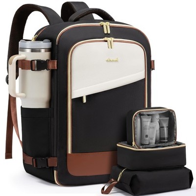 Travel Backpack for Women, 40L Carry On Backpack Flight Approved, Large Perso...