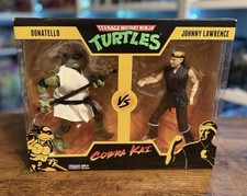 Playmates Toys Teenage Mutant Donatello vs. Johnny Lawrence Action Figures