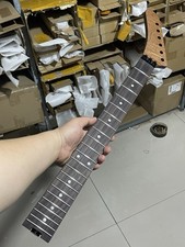 Reverse headstock Banana head 22frets Roasted flame Maple Electric guitar neck