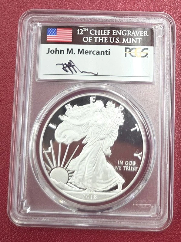 2018 American Eagle PR 70 Graded Silver Bullion Coins for sale | eBay