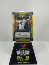 2020 Panini Select RS-BM - Brendan McKay - Rookie Signatures Gold Prizm /10 Auto