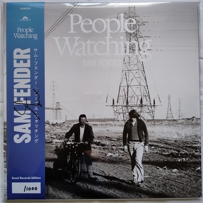 Sam Fender People Watching Vinyl LP Signed Obi Blue Yolk Numbered New Assai