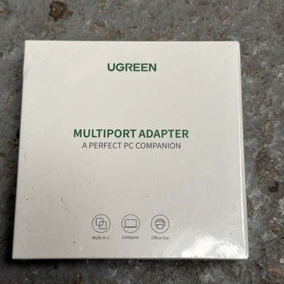 UGREEN 4 in 1 USB Hub auf Ethernet Adapter 3 Ports USB 3.0 / BRANDNEU / Originalverpackt