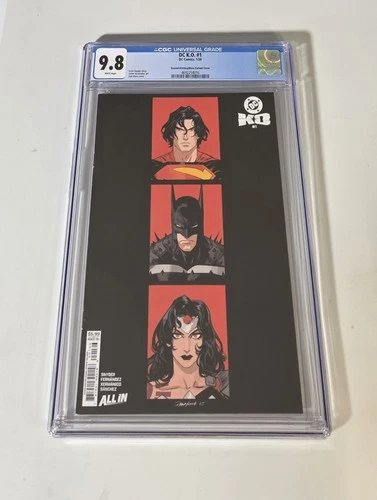 DC K.O #1 CGC 9.8 Graded 2nd Printing Dan Mora Variant Cover Absolute Batman