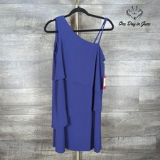 Vince Camuto One Shoulder Mini Dress Size 8