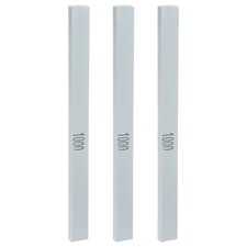 3pcs Sharpening Stones 1000 Grit 150x12x6mm Green Silicon Carbide Whetstone