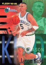 Jason Kidd Firm Foundation Fleer 1995-96 Basketball Card #325