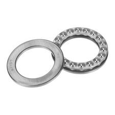 51107 Thrust Ball Bearing 35x52x12mm High Carbon Steel with Washers 2pcs