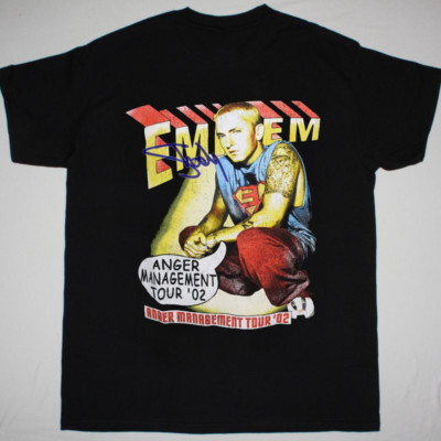 Eminem anger management tour T-Shirt Short Sleeve For Men Women