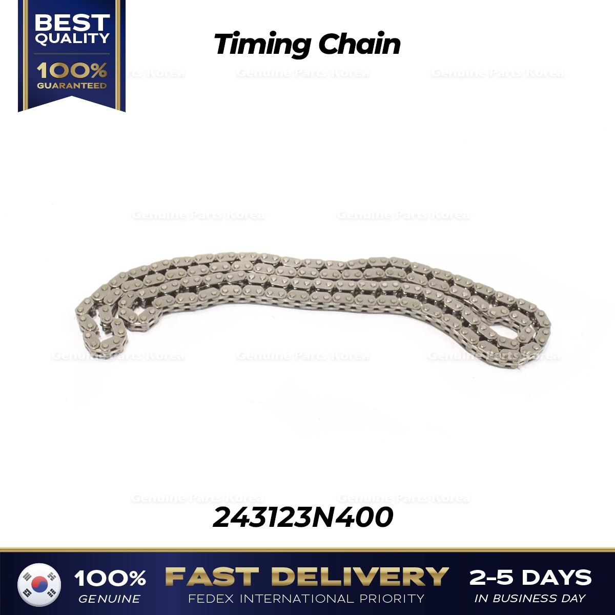 帯　K5 ⭐Genuine⭐ Timing Chain 243123N400 for Hyundai Genesis G80 GV70