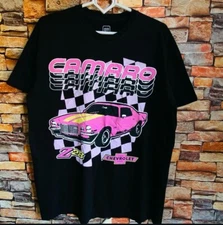 Vintage Camaro Drive Unisex T-Shirt - Classic Car Lover Gift, Size XXL