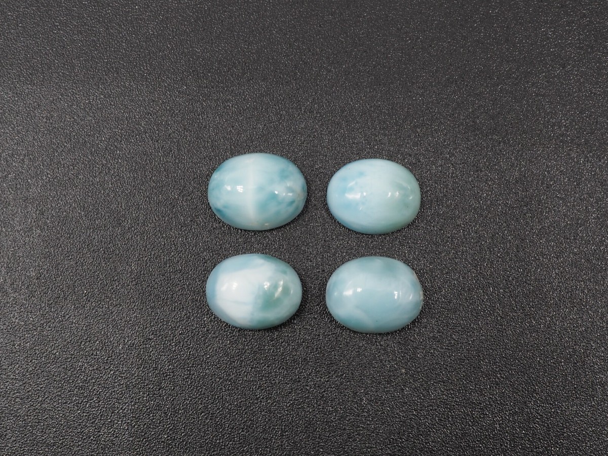 Larimar Oval Cabs 9x7mm Approximately 9.27 Carat (GTG-L-07) | eBay