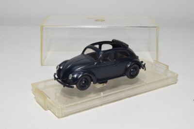 B29 1:43 VITESSE VW VOLKSWAGEN BEETLE KAFER SPLIT WINDOW MATT BLUE NMIB