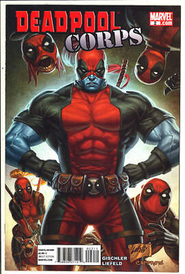 Deadpool Corps #2 Rob Liefeld, Lady Deadpool 2010 VF/NM
