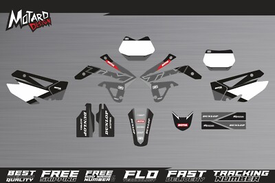 Graphics kit for TM Racing EN 4 Stroke 2008 2009 2010 2011 2012 2013 2014 Decals