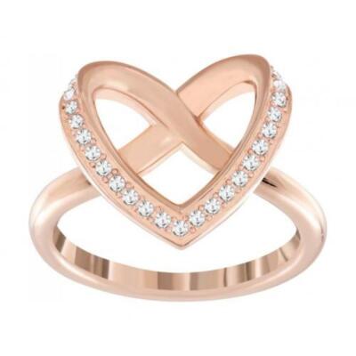 Swarovski Crystal Ring Swarovski Infinity Ring Rose Gold Swarovski