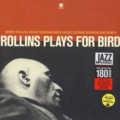Sonny Rollins - Rollins Plays For Bird (Vinyl LP - 2015 - EU - Original)