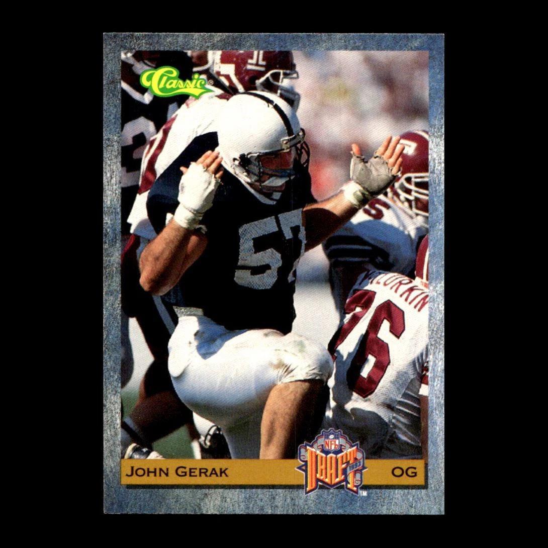 John Gerak 1993 Classic Minnesota Vikings #12 R326B 87 | eBay