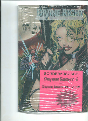 Jim Lee & Scott Williams, Divine Right Nr. 6 + Preview (Splitter  Chrom-)***OVP