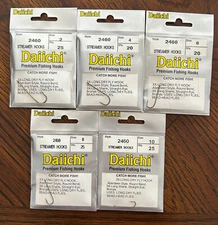 Daiichi 2460 3X  Long Shank, Aberdeen Style