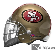 Anagram San Francisco 49ers 24in Jumbo SuperShape Foil Balloon - Playoffs Par...