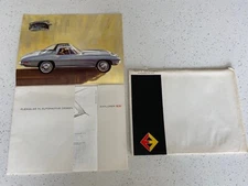 ROHM HAAS EXPLORER II CONCEPT CAR VINTAGE DESIGN SKETCH DRAWING BLUEPRINT BOOK