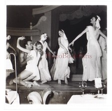 FRANCE Spectacle Cabaret PARIS c1930 Photo sur film Stereo Vintage V31L7n9